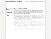 Tablet Screenshot of hammaslaakarihelsinki.org